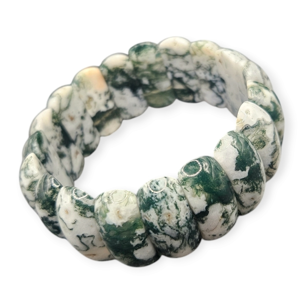 Moss Agate Bracelet